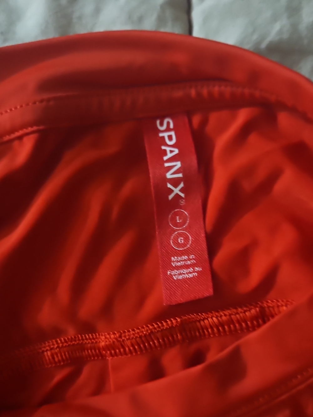 SPANX Vibrant Red Shaping Top